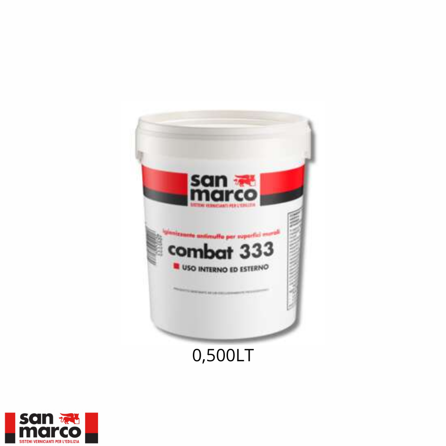 KIT PITTURA ANTIMUFFA ANTICONDENSA LAVABILE BIANCO SAN MARCO