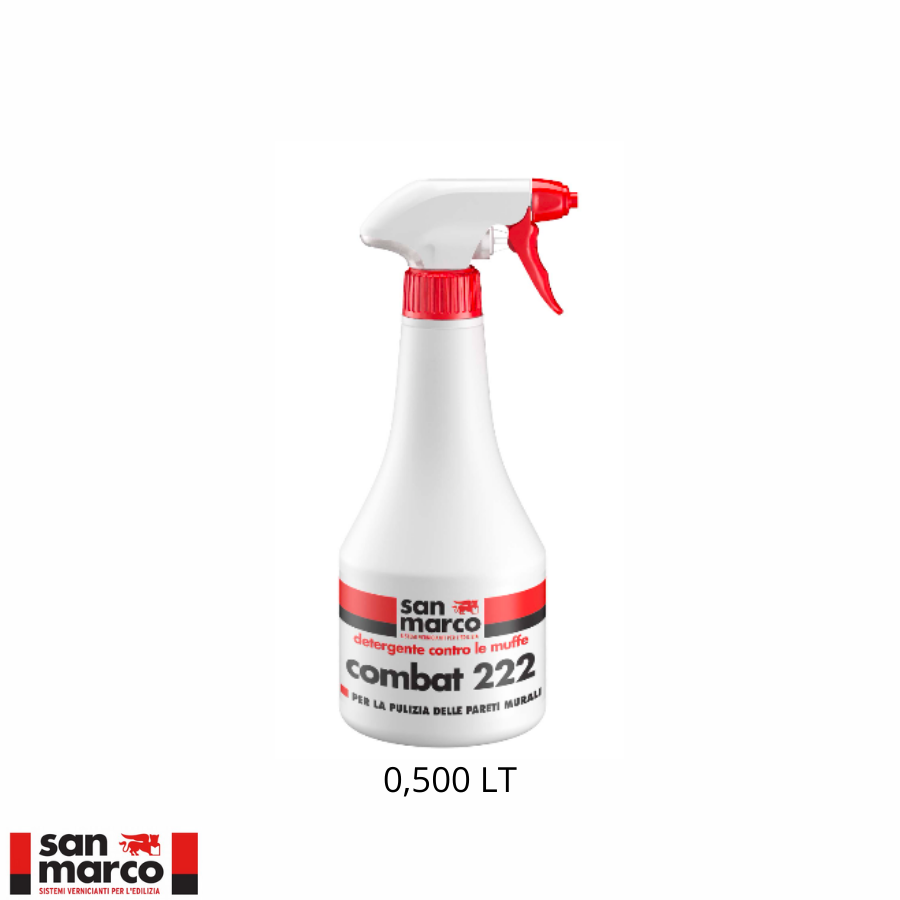 KIT PITTURA ANTIMUFFA ANTICONDENSA LAVABILE BIANCO SAN MARCO