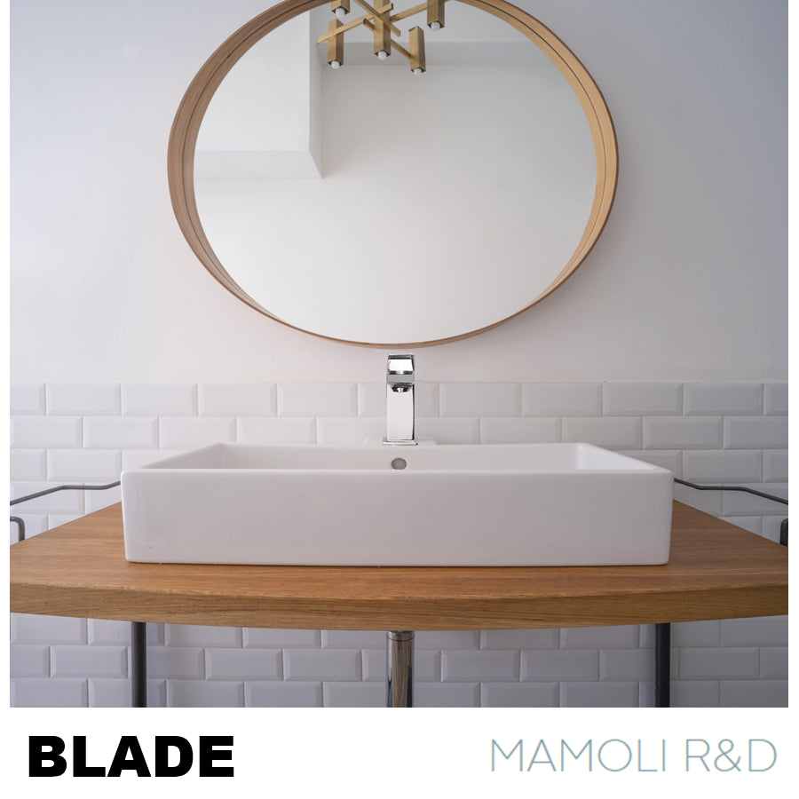 SET RUBINETTERIA BAGNO MAMOLI SERIE BLADE CON SCARICO CLICK-CLACK