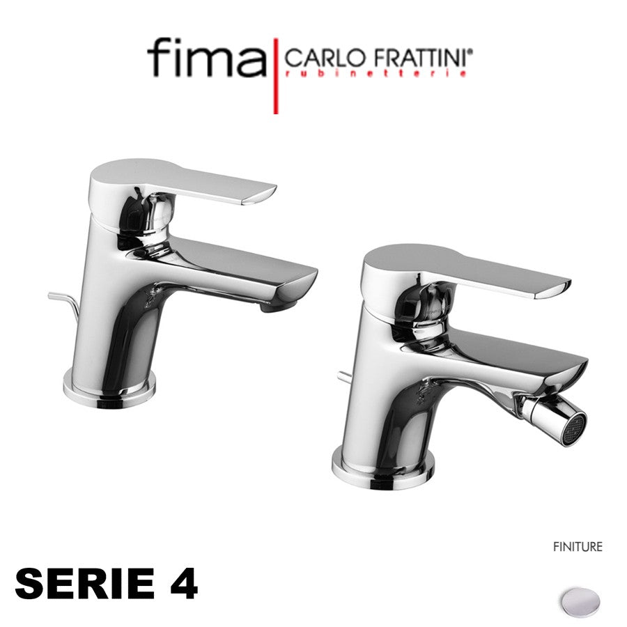 SET RUBINETTERIA BAGNO FIMA CARLO FRATTINI SERIE 4 COMPLETO
